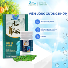 Viên Uống An Nhiên Hỗ Trợ Xương Khớp Thổ Phục Linh - Giảm Đau, Kháng Viêm, Cải Thiện Vận Động Cho Người Cao Tuổi