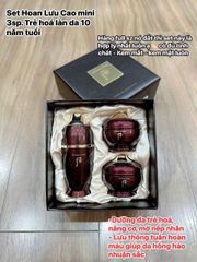 Bộ Dưỡng Da Mini Whoo HwanYu Hoàn Lưu Cao 3 Món - Phục Hồi Làn Da Lão Hóa Từ Nhân Sâm & Sen Tuyết Hàn Quốc