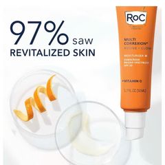 Kem Dưỡng Ẩm Vitamin C RoC Multi Correxion Revive + Glow Moisturizer SPF30 - Chống Nắng, Ngăn Ngừa Lão Hóa, Làm Sáng Da Tươi Trẻ