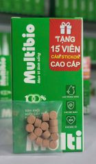 Vi sinh Multibio PLUS - Bổ sung enzyme tiêu hóa, khử mùi tanh và làm trong nước cho bể cá cảnh 125ml