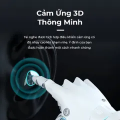 Tai Nghe Bluetooth M10 Pro - Tai Nghe Không Dây Phiên Bản Nâng Cấp Cảm Ứng, Âm Thanh CVC 8.0, Thời Gian Sử Dụng 3-4 Giờ, Dock Sạc 3500mAh