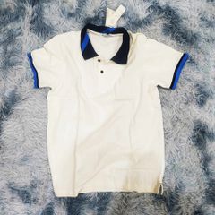 Áo phông Polo Nam Cổ Bẻ Kẻ Chéo Đen/Trắng - Chất Thun Cotton Mềm Mát, Dáng Năng Động, Phong Cách trẻ trung