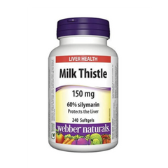 Viên Uống Bảo Vệ Chức Năng Gan WEBBER NATURALS 240 Viên - Hỗ Trợ Thanh Lọc Độc Tố Từ Canada