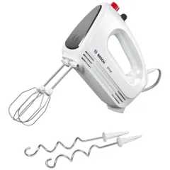 Máy Đánh Trứng Cầm Tay Bosch MFQ22100 CleverMixx - Động Cơ 375W, 4 Mức Tốc Độ, Dễ Vệ Sinh, Thép Không Gỉ, Không BPA