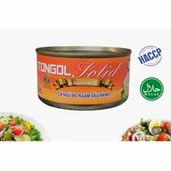 Cá Ngừ Ngâm Dầu KTC FOOD 185gr - Thực Phẩm Tiện Lợi, Ngon Chất Lượng Cao, Bổ Dưỡng Để Dùng Ngay Hoặc Kết Hợp Món Ăn