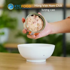 Cá Ngừ Ngâm Dầu KTC FOOD 185gr - Thực Phẩm Tiện Lợi, Ngon Chất Lượng Cao, Bổ Dưỡng Để Dùng Ngay Hoặc Kết Hợp Món Ăn