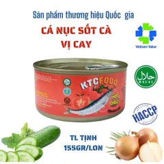 Cá Hộp Sốt Cà KTC FOOD Mix 3 Vị (155gr x 3) - Cá Tươi Đậm Đà, Tiện Lợi Cho Bữa Ăn Nhanh Hơn