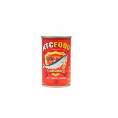 Cá Hộp Sốt Cà KTC FOOD - Cá Mòi Ngon, Tiện Lợi - Bữa Ăn Nhanh Gọn, Đậm Đà Hương Vị Việt - 10 Lon 155gr