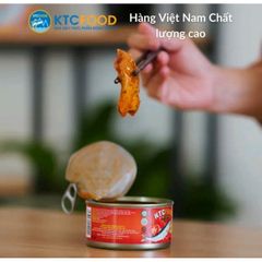 Cá Hộp Sốt Cà KTC FOOD - Cá Mòi Ngon, Tiện Lợi - Bữa Ăn Nhanh Gọn, Đậm Đà Hương Vị Việt - 10 Lon 155gr