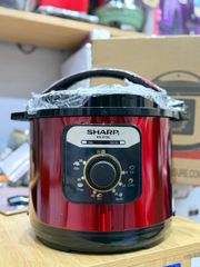 Nồi áp suất điện công nghiệp Sharp Thái Lan 2000W - Nấu, Hấp, Hầm Đa Năng, Thời Gian Hẹn Giờ 30 Phút, Giữ Ấm Tới 8 Giờ