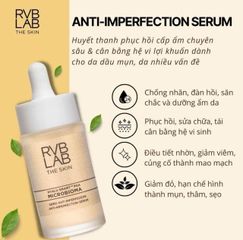 Serum Mụn RVB Hyalu Smart MICROBIOMA - Huyết Thanh Trị Mụn Chuyên Sâu, Cấp Ẩm, Ngăn Ngừa Mụn Cho Da Nhạy Cảm