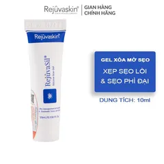 Kem làm mờ sẹo Rejuvasil Silicone 1ml, 10ml - Gel xóa sẹo lồi, phì đại từ Rejuvaskin Mỹ, an toàn cho mọi loại da
