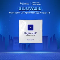 Kem làm mờ sẹo Rejuvasil Silicone 1ml, 10ml - Gel xóa sẹo lồi, phì đại từ Rejuvaskin Mỹ, an toàn cho mọi loại da