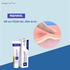 Gel Ngăn Ngừa Sẹo RejuvaSil 15ml - Giảm Sẹo Lồi, Sẹo Phì Đại Bằng Silicone An Toàn Cho Da Trẻ Em và Người Lớn