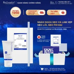 Combo Gel Ngăn Ngừa và Làm Xẹp Sẹo Lồi Belly - Sản Phẩm Chăm Sóc Da Rejuvaskin Mỹ (10ml + FX 2,5*55cm)