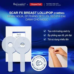 Miếng Dán Xóa Mờ Sẹo Phẫu Thuật Ngực Rejuvaskin Scar FX - Hỗ Trợ Điều Trị Sẹo Sau Phẫu Thuật, Đa Dạng Kích Thước