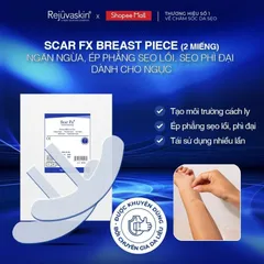 Miếng Dán Xóa Mờ Sẹo Phẫu Thuật Ngực Rejuvaskin Scar FX - Hỗ Trợ Điều Trị Sẹo Sau Phẫu Thuật, Đa Dạng Kích Thước