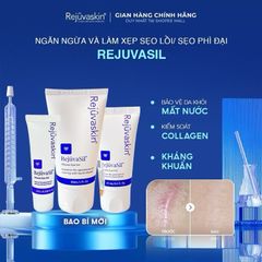 Gel Ngăn Ngừa Sẹo Rejuvasil 10ml/15ml/30ml - Giảm Sẹo Lồi, Phì Đại, Phẫu Thuật - Dễ Dàng Sử Dụng, An Toàn Cho Da Nhạy Cảm
