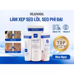 Gel Ngăn Ngừa Sẹo Rejuvasil 10ml/15ml/30ml - Giảm Sẹo Lồi, Phì Đại, Phẫu Thuật - Dễ Dàng Sử Dụng, An Toàn Cho Da Nhạy Cảm