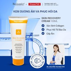 Kem Dưỡng Ẩm Phục Hồi Da Rejuvaskin Skin Recovery Cream 100ml - Dưỡng Ẩm Chống Lão Hóa Từ Mỹ, Chăm Sóc Da Mặt Hàng Đầu