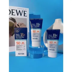 Kem Chống Nắng Prettyskin B5 SPF 50+ PA++++ - Phục Hồi Dưỡng Trắng Da Nhạy Cảm, 50ml