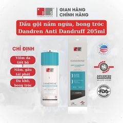 Dầu Gội Chống Gàu DANDRENE 205ml - Giảm Ngứa, Tẩy Tế Bào Chết, Chăm Sóc Tóc Khỏe Mạnh từ Ds Laboratories (Mỹ)