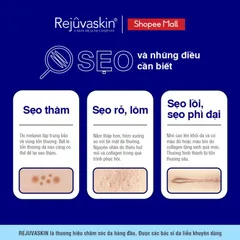 Miếng Dán Làm Xẹp Sẹo Lồi REJUVASKIN Scar FX - Giảm sẹo, Chăm sóc da, Silicone Y Tế, Phục hồi vết thương hiệu quả