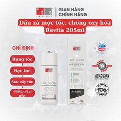 Dầu xả REVITA® CBD 205ml - Chống oxy hóa, kích thích mọc tóc, an toàn cho mọi loại tóc, giúp tóc dày hơn và ngăn gãy rụng.