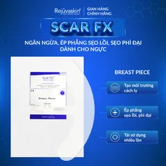 Miếng Dán Xóa Mờ Sẹo Lồi REJUVASKIN Scar FX - Silicone Y tế Chăm Sóc Da, Phục Hồi Tổn Thương, Che Phủ Hoàn Hảo