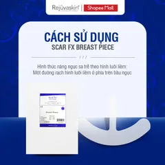 Miếng Dán Xóa Mờ Sẹo Lồi REJUVASKIN Scar FX - Silicone Y tế Chăm Sóc Da, Phục Hồi Tổn Thương, Che Phủ Hoàn Hảo
