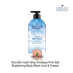 Sữa Tắm Muối Hồng Himalaya Mát Lạnh Thư Giãn 800g - Giúp Làm Dịu Da và Sảng Khoái Màu Mát Lạnh