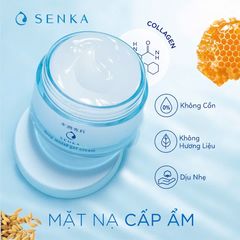 Kem Dưỡng Ẩm Senka Deep Moist Gel Cream 50g - Dưỡng Da Mịn Mướt, Cấp Nước Chuyên Sâu, Chống Oxy Hóa, Phù Hợp Da Nhạy Cảm