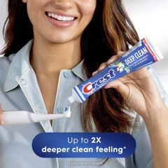 Kem Đánh Răng Crest+ Complete Deep Clean 153g - Sạch Sâu, Ngừa Sâu Răng, Làm Trắng Răng Hiệu Quả, Xuất Xứ Mỹ