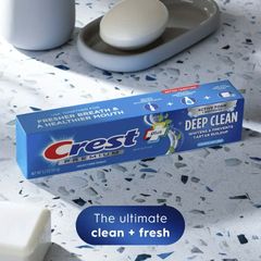 Kem Đánh Răng Crest+ Complete Deep Clean 153g - Sạch Sâu, Ngừa Sâu Răng, Làm Trắng Răng Hiệu Quả từ Mỹ