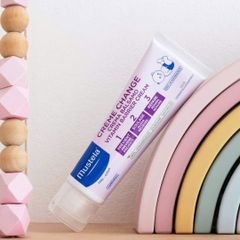 Kem Ngăn Ngừa Hăm Tã Mustela 50ml - Kem Dưỡng Da Vitamin Barrier Cho Trẻ Sơ Sinh, Làm Dịu Da Nhạy Cảm, Giảm Kích Ứng