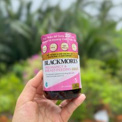 Viên uống Blackmores Pregnancy & Breast - Feeding Gold 60 viên, bổ sung vitamin cho mẹ bầu và cho con bú, hỗ trợ thai kỳ khỏe mạnh
