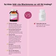 Viên uống Blackmores Pregnancy & Breast - Feeding Gold 60 viên, bổ sung vitamin cho mẹ bầu và cho con bú, hỗ trợ thai kỳ khỏe mạnh