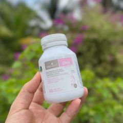 Viên uống DHA Bioisland cho bà bầu 60 viên - Hỗ trợ phát triển trí não và thị giác cho thai nhi, tăng cường sức khỏe mẹ bầu