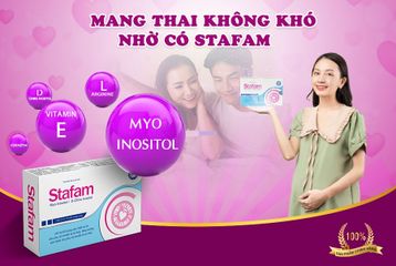 [ 2 STAFAM 60V ] - Bổ sung dưỡng chất cho chị em đang mong muốn mang thai chu
