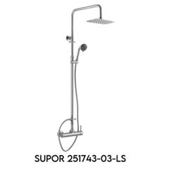 Bộ Sen Tắm Nóng Lạnh Supor 251743-03-LS - Chất Liệu Inox 304 Cao Cấp, Chống Gỉ, Thiết Kế Hiện Đại, Độ Bền Cao