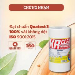 Khăn Giấy Thấm Thực Phẩm KRCLEAN 20x20cm - 50/100/200 Tờ, Lau Đa Năng, Thấm Hút Hiệu Quả, An Toàn Trong Bếp