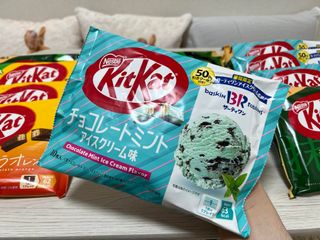 KitKat Choco Mint Nhật Bản - Socola Bạc Hà Gói 7 Viên Thơm Ngon Mát Lành, Snack Khó Cưỡng Cho Mọi Dịp