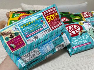 KitKat Choco Mint Nhật Bản - Socola Bạc Hà Gói 7 Viên Thơm Ngon Mát Lành, Snack Khó Cưỡng Cho Mọi Dịp