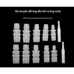 Cút Nối Ống Chia Dòng Chữ T Chữ Y Bằng Nhựa Phi 16 | Đầu Đổi Cỡ Ống 12/16 16/20 Dùng Cho Lọc Thùng Thủy Sinh