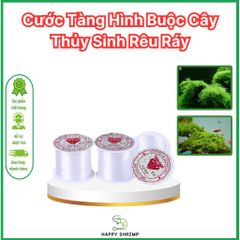 Cước Tàng Hình Buộc Cây Thủy Sinh Trong Suốt 130 Mét - Dây Cước Mảnh Chắc Chắn cho Hồ Cá và Trang Trí Thủy Sinh