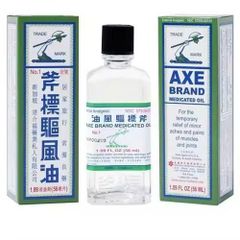 Dầu Gió Trắng Cây Búa 56ml - Axe Brand Universal Oil Giảm Đau Nhức, Say Tàu Xe, Cảm Cúm, Hỗ Trợ Sức Khỏe Hàng Ngày