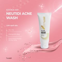 Bộ Chăm Sóc Da NEUTIDI: Sữa Rửa Mặt Giảm Mụn và Gel Dưỡng Ẩm Nhật Bản - Giải Pháp Hoàn Hảo Cho Da Dầu Mụn