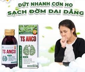 Siro TS Anco 100ml - Hỗ trợ giảm ho, đờm, đau rát họng, khản tiếng cho trẻ em và người lớn - Thực phẩm chức năng tự nhiên