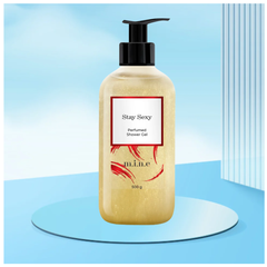 Gel tắm Mine Stay Sexy - Sữa Tắm Hương Nước Hoa Cao Cấp 500g, Giúp Da Sáng Khỏe và Thoải Mái, Phụ Nữ Tự Tin Hơn