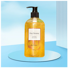 Gel tắm Mine Stay Dreamy - Sữa tắm hương nước hoa cao cấp 500g, làm sạch & giữ ẩm, mang lại cảm giác tươi mới & quyến rũ.